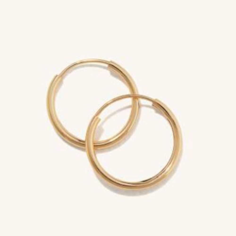 Mejuri small hoops